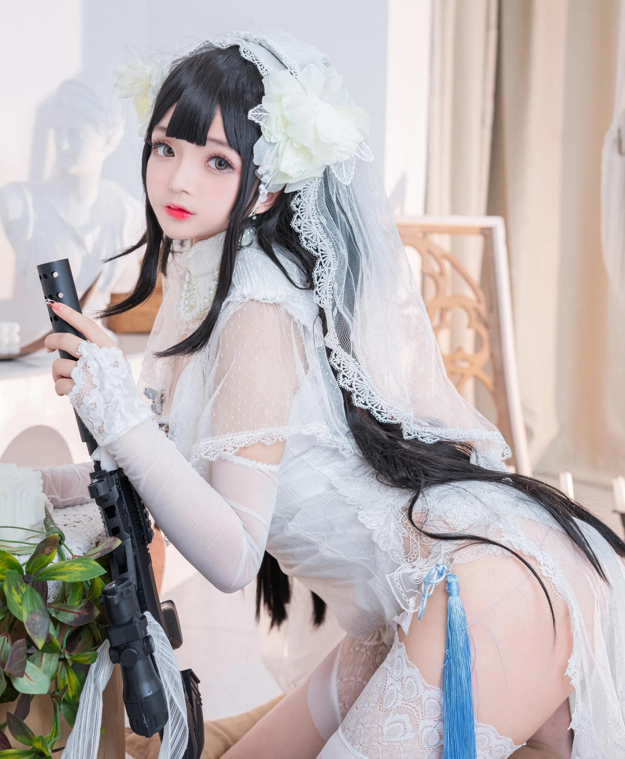 日奈娇 – NO.31 95式婚纱 [52P]插图5